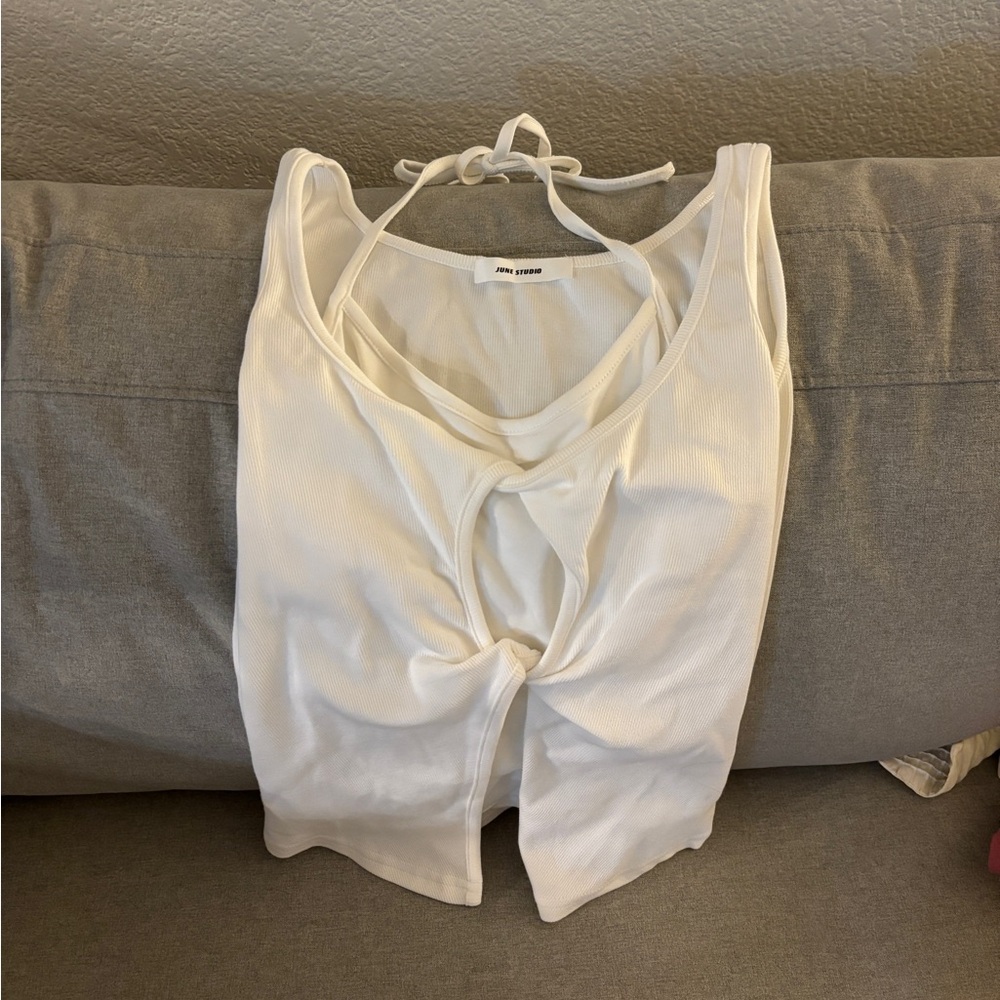 June Studio halter top sz sm TOKYO